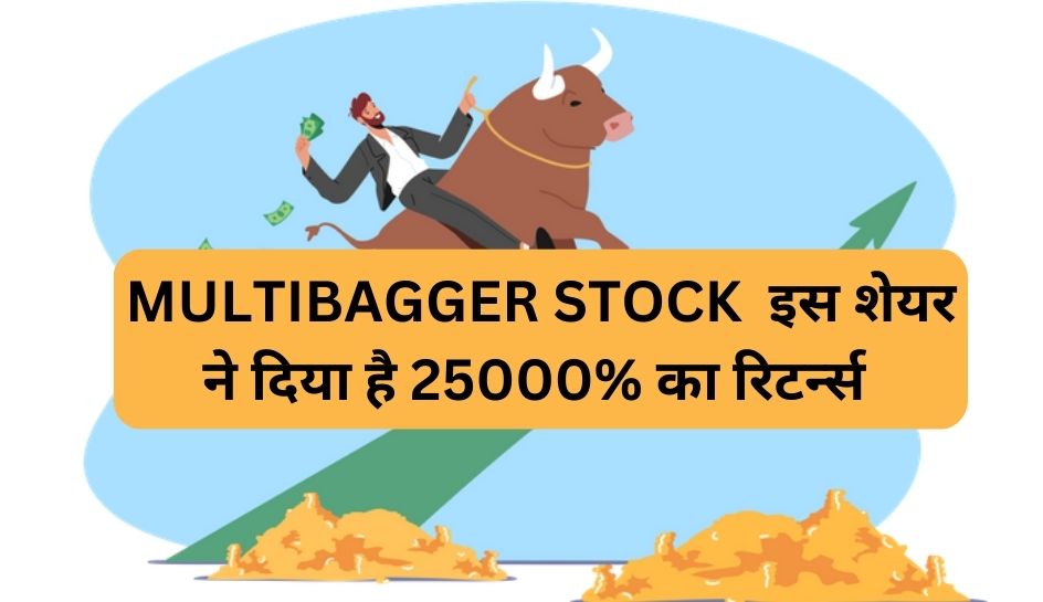 Multibagger Stock : इस शेयर ने दिया है 25000% का रिटर्न्स, निवेशको को कर दिया सिर्फ 5 साल में करोडपति